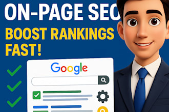do onpage SEO and technical optimization for wordpress, wix, and shopify