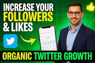 do organic twitter x growth, x promotion and x marketing