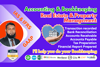 do real estate and property management bookkeeping