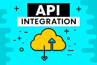 develop and integrate backend and apis with nodejs or PHP