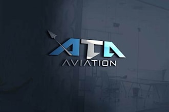 create vintage t shirt airplane aviation logo