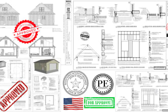 review stamp and sign architectural drawing mep plan floor plan hvac city permit