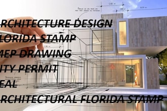provide florida architectural stamp for permit approval