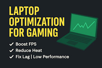 optimize your gaming laptop for better fps and thermal performance