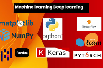 code scikit learn machine learning model tensorflow deep learning pytorch python