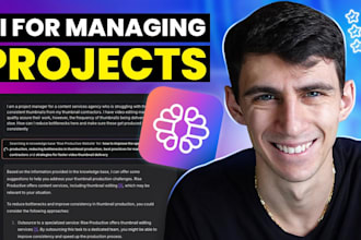 build ai powered project management, team collaboration meeting scheduling app