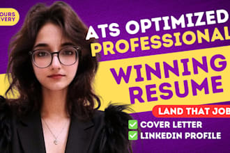 write an ats optimized resume that lands interviews
