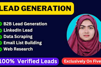 do b2b lead generation, prospect list, linkedin, email list building