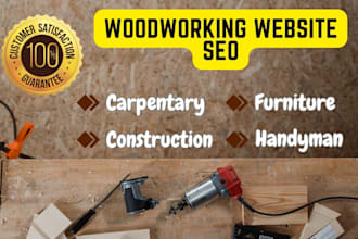 do complete carpentry and woodworking website seo