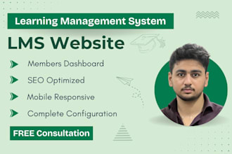 create lms educational website with tutor lms