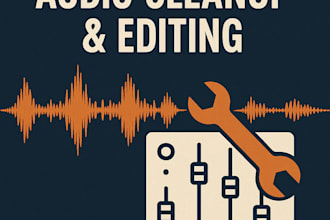 clean and enhance audio