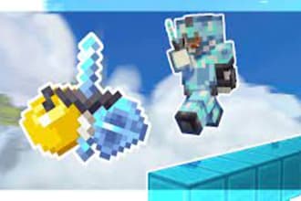 do a texture pack for pvp, bedwars or skyblock for minecraft