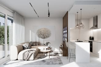 design stylish home exterior,garden layout,patio,outdoor pools in 3d visuals