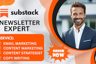 set up substack newsletter design, newsletter template email template