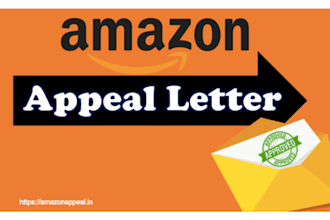 write a non infringement or appeal letter to reinstate your amazon, ebay, or tik