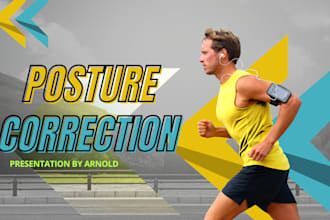 design a posture correction fitness website that inspires, converts, and educate