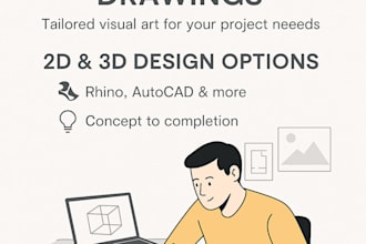 autocad rhino drawing service