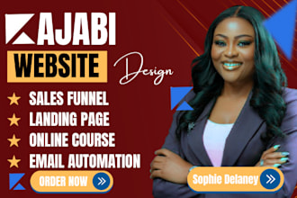 kajabi website design, kajabi online course, kajabi sales funnel, landing page