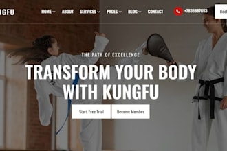 build squarespace martial art website squarespace kung fu website karate website