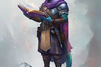 dnd character art and dnd character art