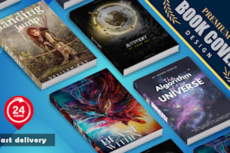 design professional KDP book cover ebook cover,  kindle cover