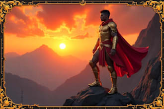 card game design, card game illustration