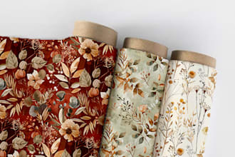 create seamless pattern design for fabric wallpaper and flooring