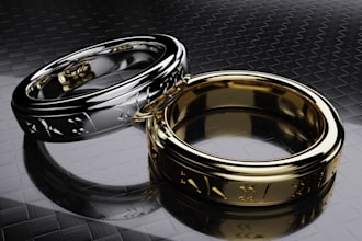 print stl 3d jewelry design, 3d cad jewelry model with rhinoceros 3d or blender