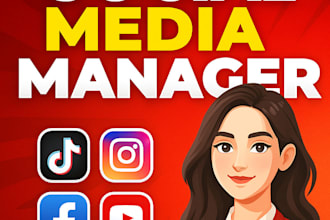 be your social media manager and executive assistant
