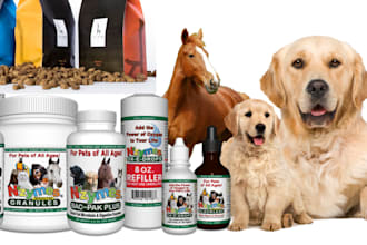 be your pet skin care ,pet food and supplement formulation chemist
