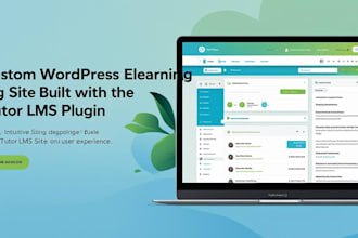 build a custom wordpress elearning site using tutor lms