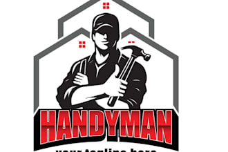 design professional tradesman logo without any copyright