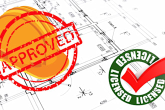 stamp architectural drafting mep 2d house plans for city permits