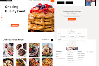 design modern and interactive ui ux for your website or mobile app