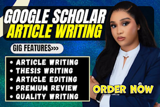 write and publish research article in google scholar peer review indexed journal