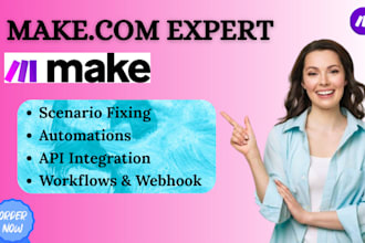 made com make com automations ghl workflow apollo API integrations make scenario