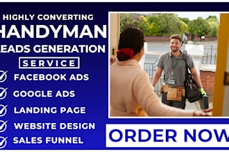 handman leads handyman website handyman landing page handyman leads