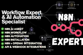 n8n automation n8n workflow n8n ai agent n8n expert n8n developer ai voice agent
