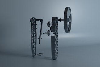 make 2d and 3d cad models for 3d printing and production