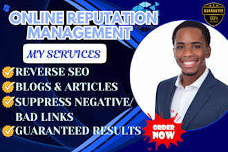 fix and manage your online reputation professionally