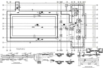 design stunning 2d layout for pool, patio, terrace backyard and garden landscape