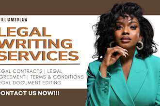draft edit review UK legal documents demand letters trust deed formal appeals