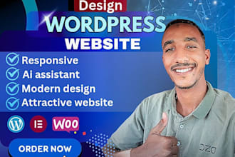 make you a perfect wordpress website