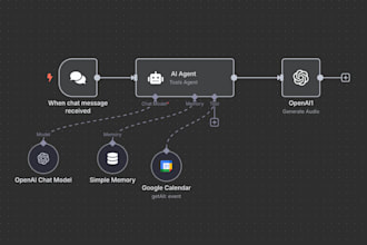 build n8n automation workflow ai agent calling agent vapi ai voice agent