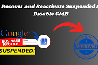 reinstate and fix your disable google my business profile, recover suspend gmb