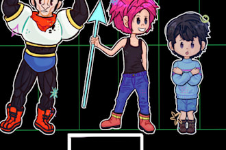 draw fanarts for personalized purposes