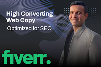 write strategic SEO website copy that converts visitors into clients