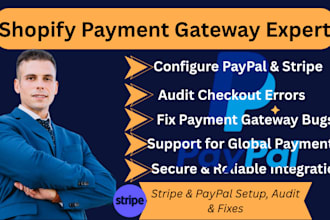 audit setup troubleshoot shopify payment flows via stripe paypal crypto