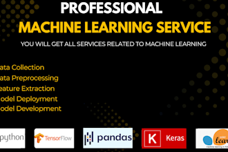 provide machine learning solutions predict classify and deploy models