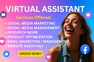 photoshop edit image document canva graphic design personal virtual assistant